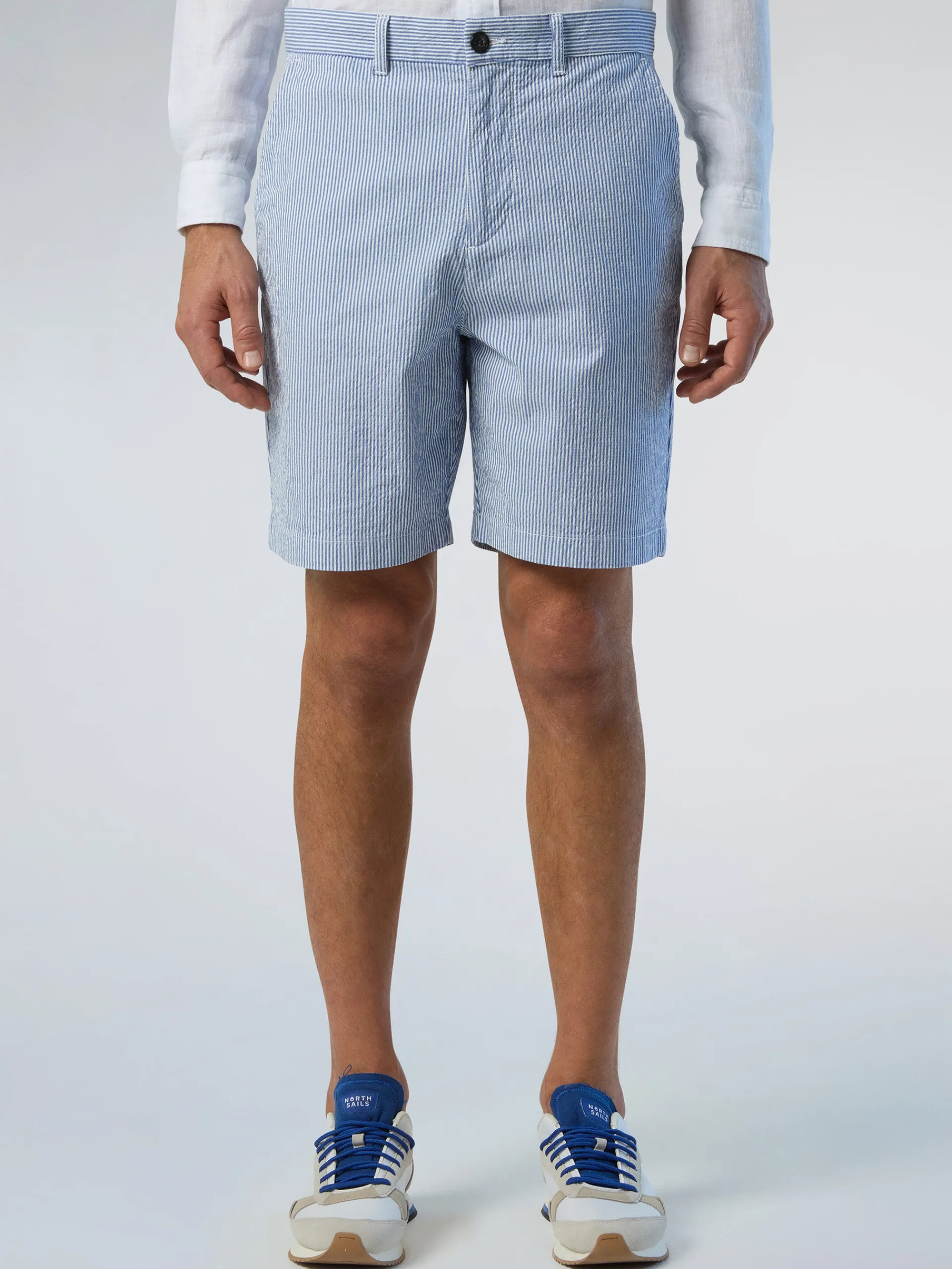 North Sails Bermuda Freedom in seersucker a righe*Uomo Outlet|Pantaloncini