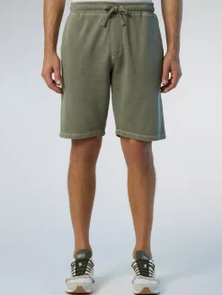 North Sails Bermuda in felpa con stampa*Uomo Outlet|Pantaloncini