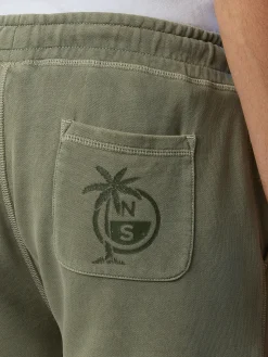 North Sails Bermuda in felpa con stampa*Uomo Outlet|Pantaloncini