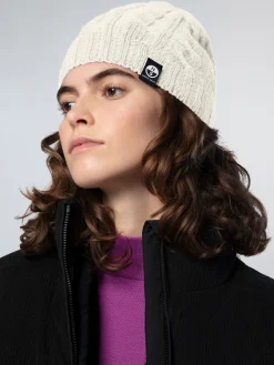 North Sails Berretto in cashmere a trecce*Donna Shop By Look|Accessori