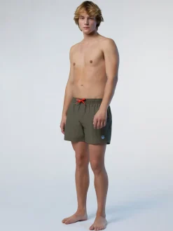 North Sails Boxer mare con logo*Uomo Outlet|Costumi Da Bagno