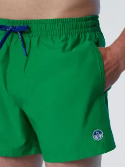 North Sails Boxer mare con logo*Uomo Outlet|Costumi Da Bagno
