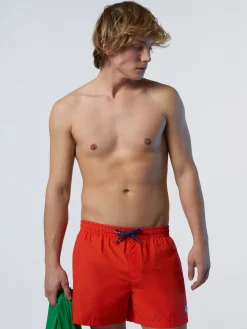 North Sails Boxer mare con logo*Uomo Outlet|Costumi Da Bagno