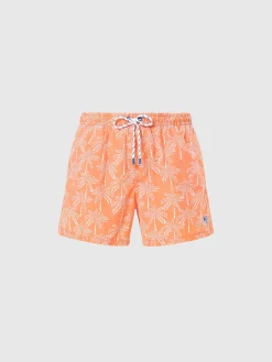 North Sails Boxer mare con motivo tropical*Uomo Outlet|Costumi Da Bagno