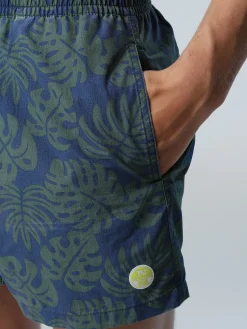 North Sails Boxer mare con motivo tropical*Uomo Outlet|Costumi Da Bagno