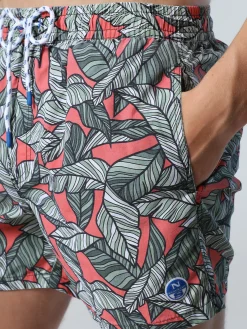 North Sails Boxer mare con motivo tropical*Uomo Outlet|Costumi Da Bagno