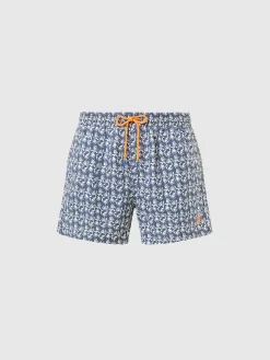 North Sails Boxer mare con motivo tropical*Uomo Outlet|Costumi Da Bagno