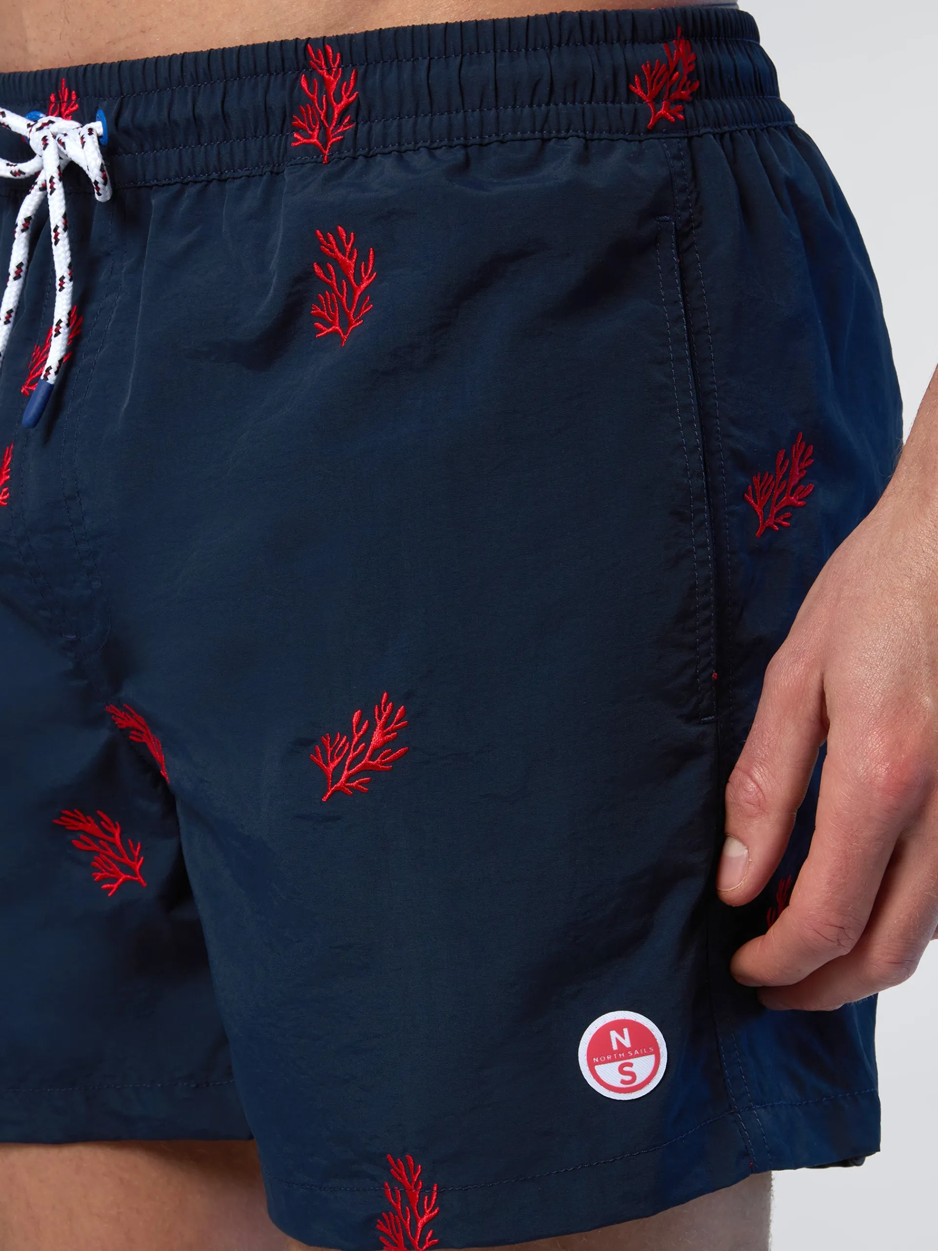 North Sails Boxer mare con ricamo*Uomo Outlet|Costumi Da Bagno