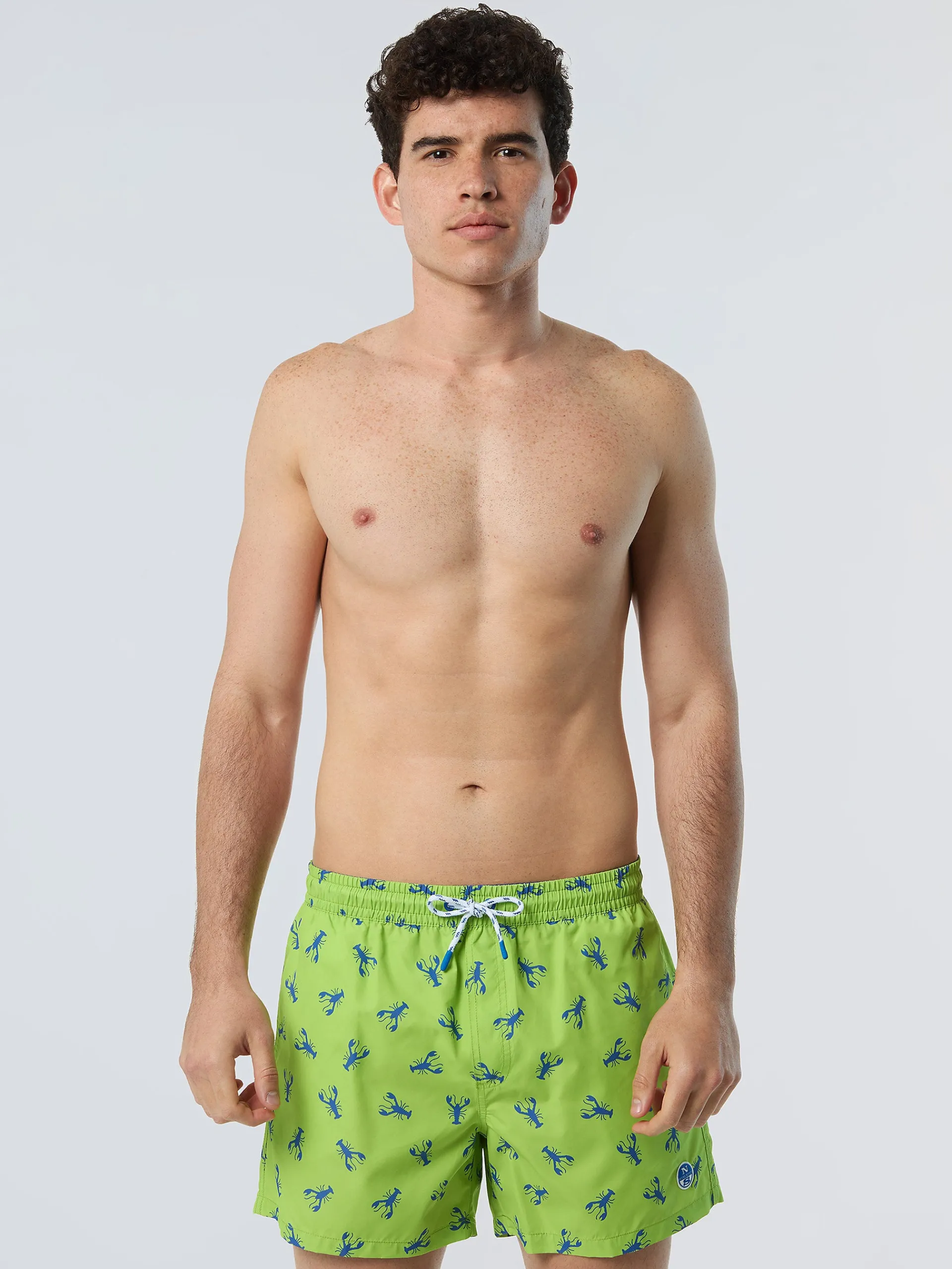 North Sails Boxer mare con stampa*Uomo Outlet|Costumi Da Bagno