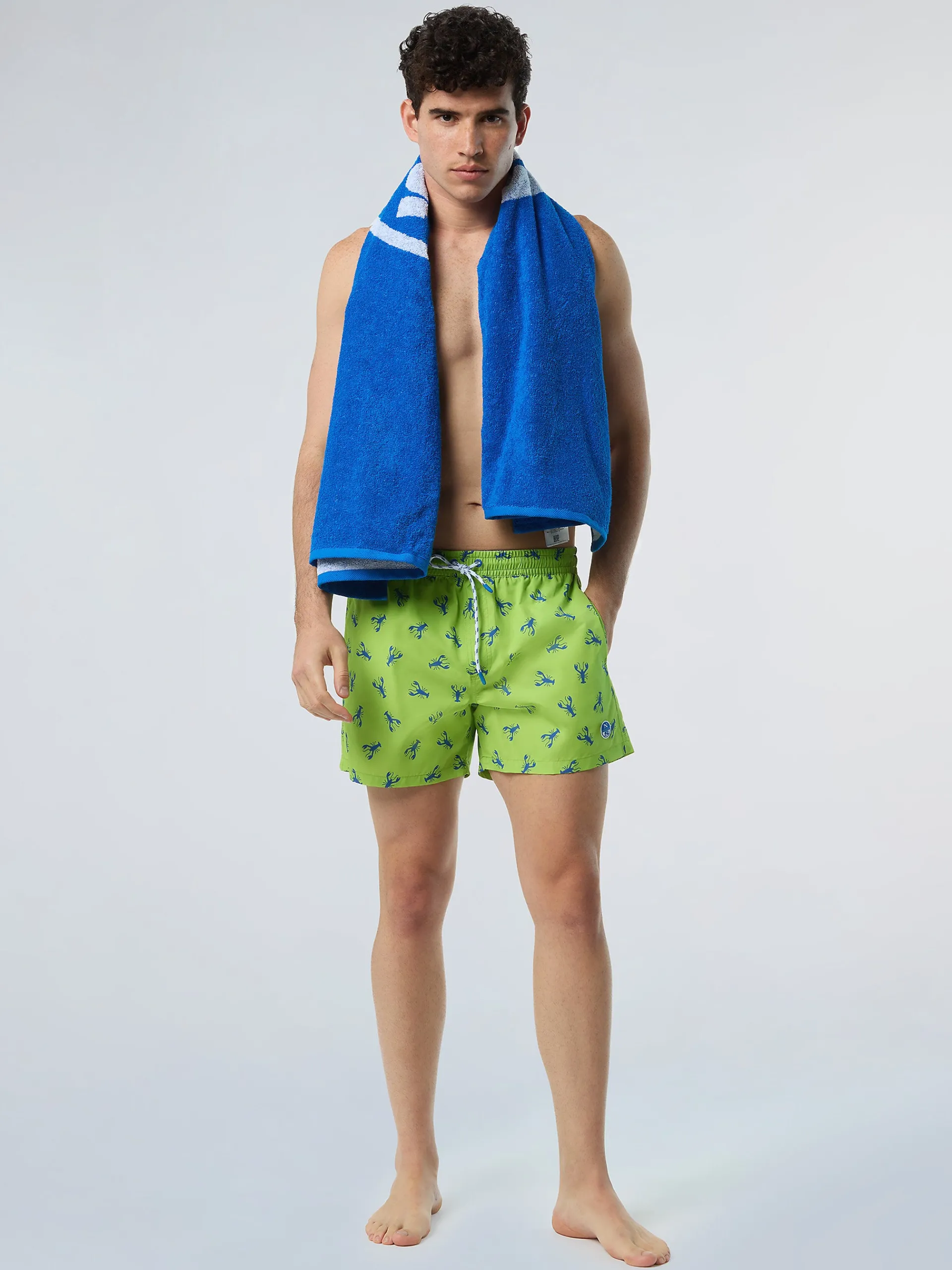 North Sails Boxer mare con stampa*Uomo Outlet|Costumi Da Bagno