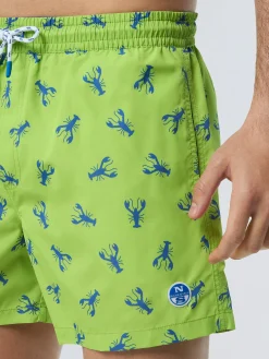 North Sails Boxer mare con stampa*Uomo Outlet|Costumi Da Bagno