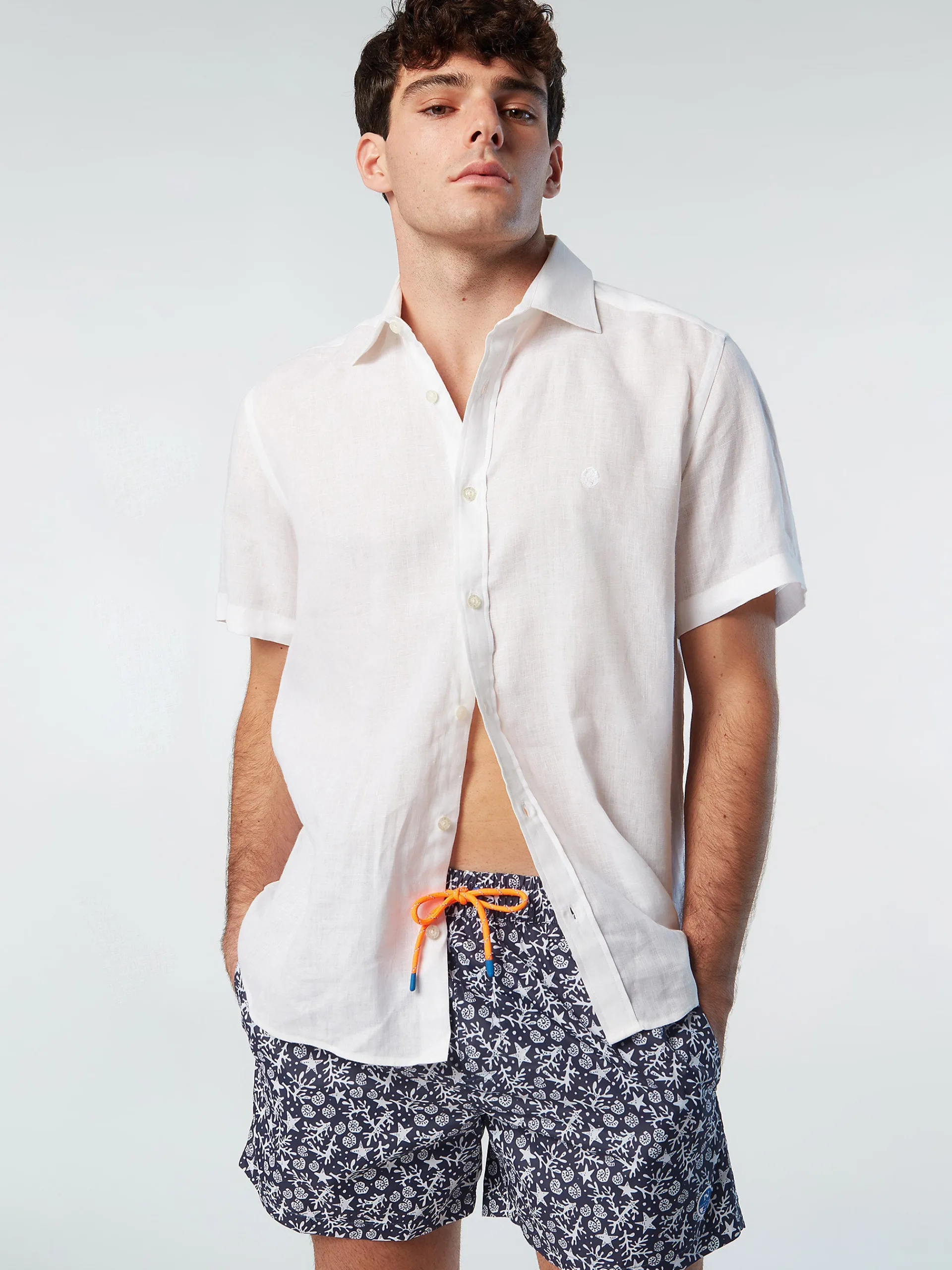 North Sails Boxer mare con stampa*Uomo Outlet|Costumi Da Bagno