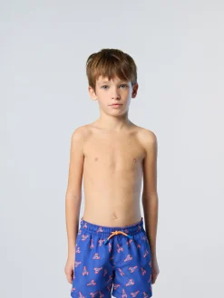 North Sails Boxer mare con stampa grafica* Outlet|Costumi Da Bagno