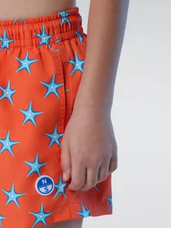 North Sails Boxer mare con stampa grafica* Outlet|Costumi Da Bagno
