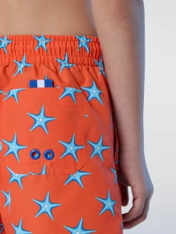 North Sails Boxer mare con stampa grafica* Outlet|Costumi Da Bagno