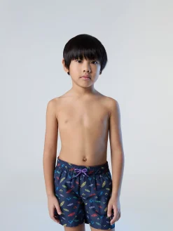 North Sails Boxer mare con stampa grafica* Outlet|Costumi Da Bagno