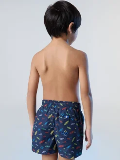 North Sails Boxer mare con stampa grafica* Outlet|Costumi Da Bagno