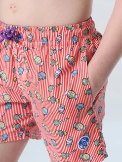 North Sails Boxer mare con stampa grafica* Outlet|Costumi Da Bagno