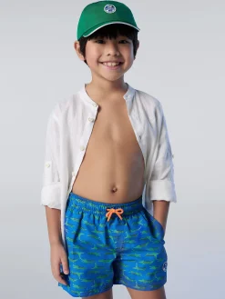 North Sails Boxer mare con stampa grafica* Outlet|Costumi Da Bagno