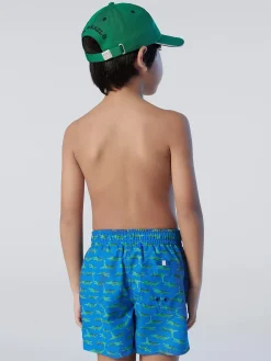 North Sails Boxer mare con stampa grafica* Outlet|Costumi Da Bagno