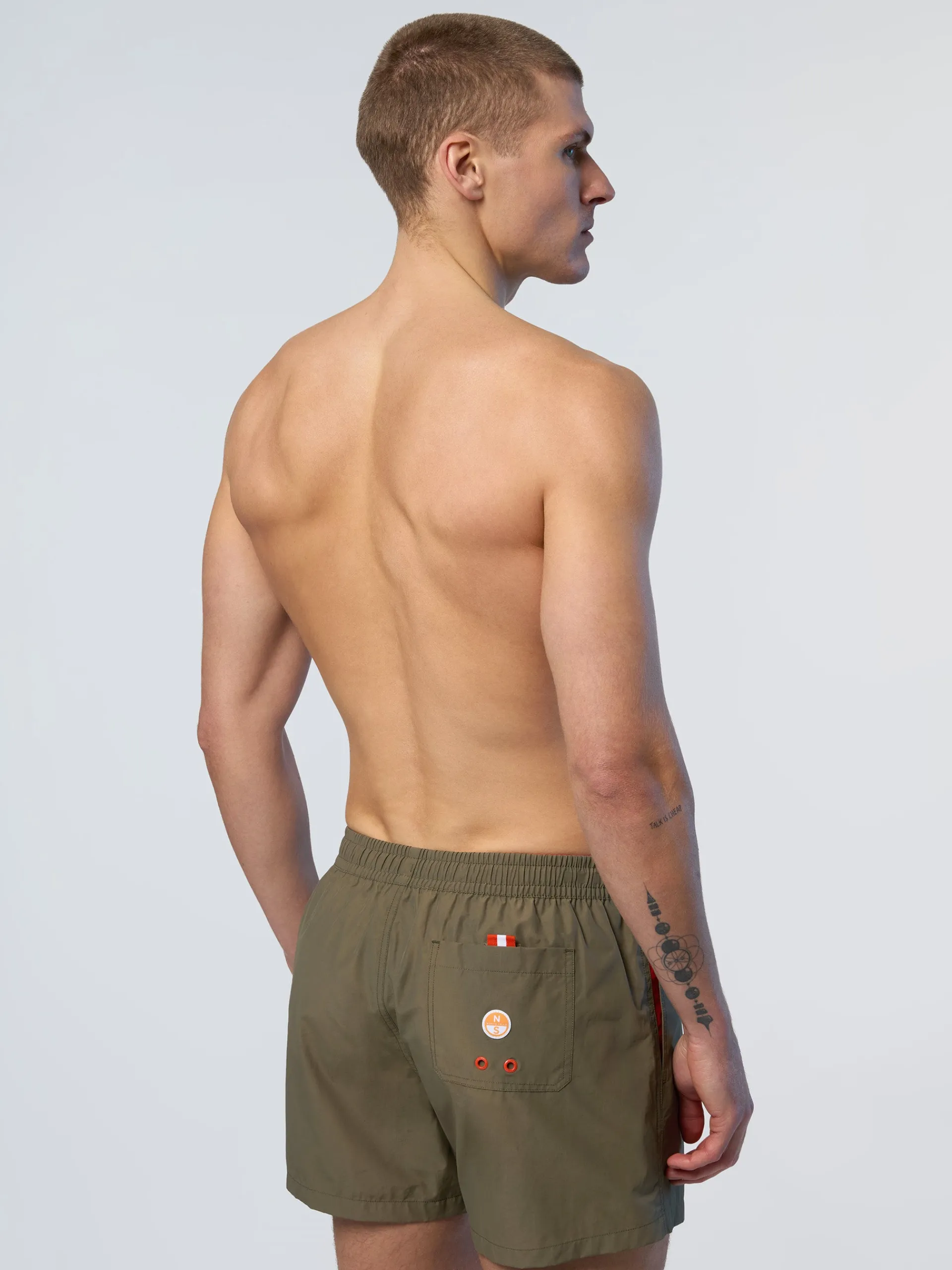 North Sails Boxer mare con stampa*Uomo Outlet|Costumi Da Bagno