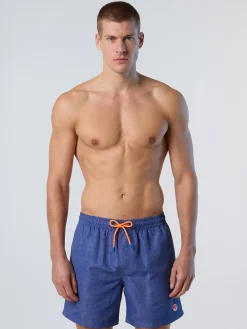 North Sails Boxer mare effetto lino*Uomo Outlet|Costumi Da Bagno