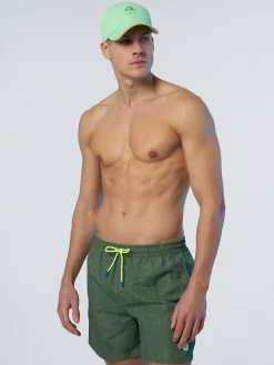 North Sails Boxer mare effetto lino*Uomo Outlet|Costumi Da Bagno