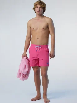 North Sails Boxer mare in nylon lavato*Uomo Outlet|Costumi Da Bagno