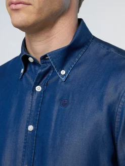 North Sails Camicia button-down in denim TENCEL™*Uomo Camicie