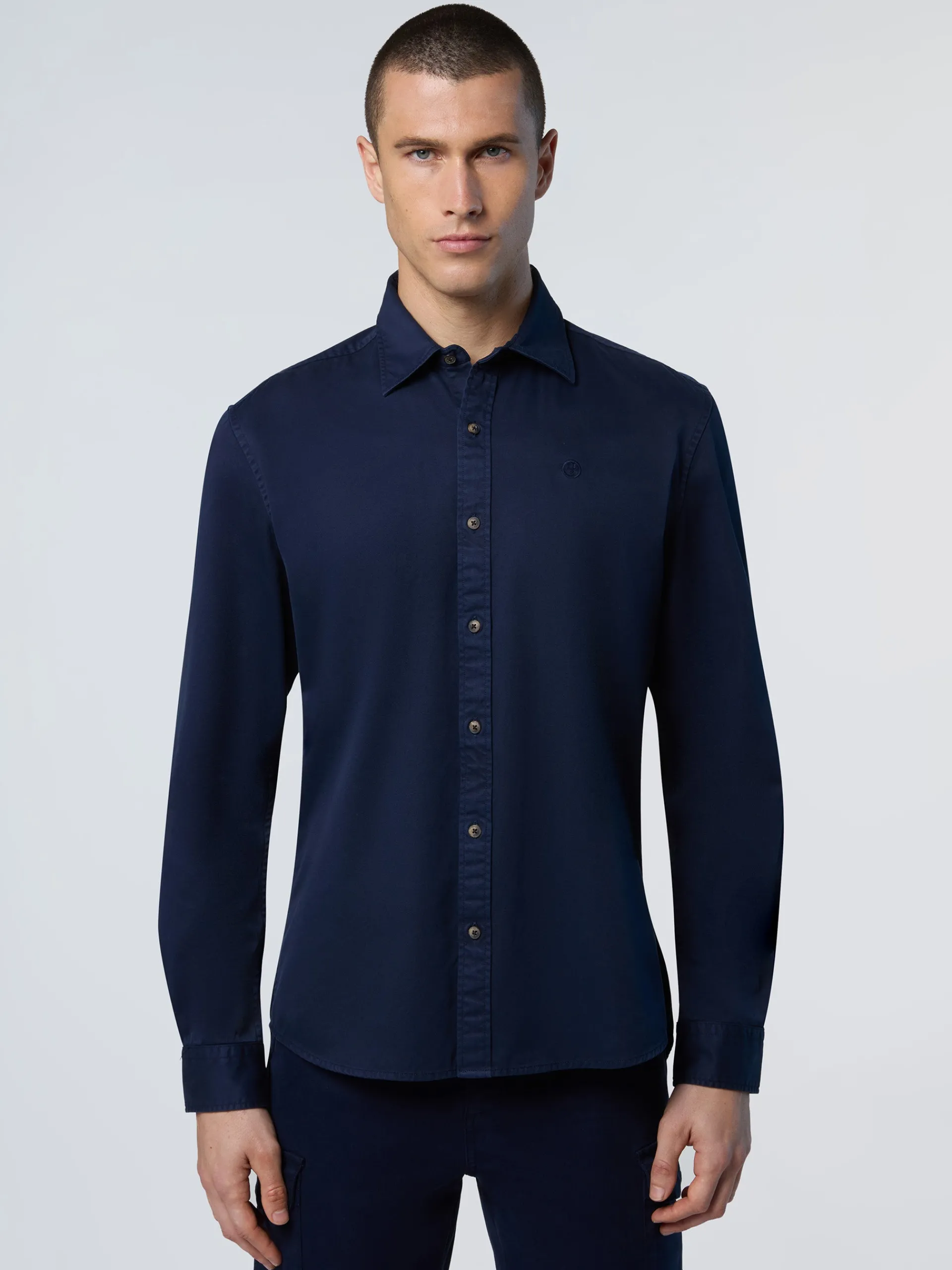 North Sails Camicia button-down in gabardina*Uomo Camicie