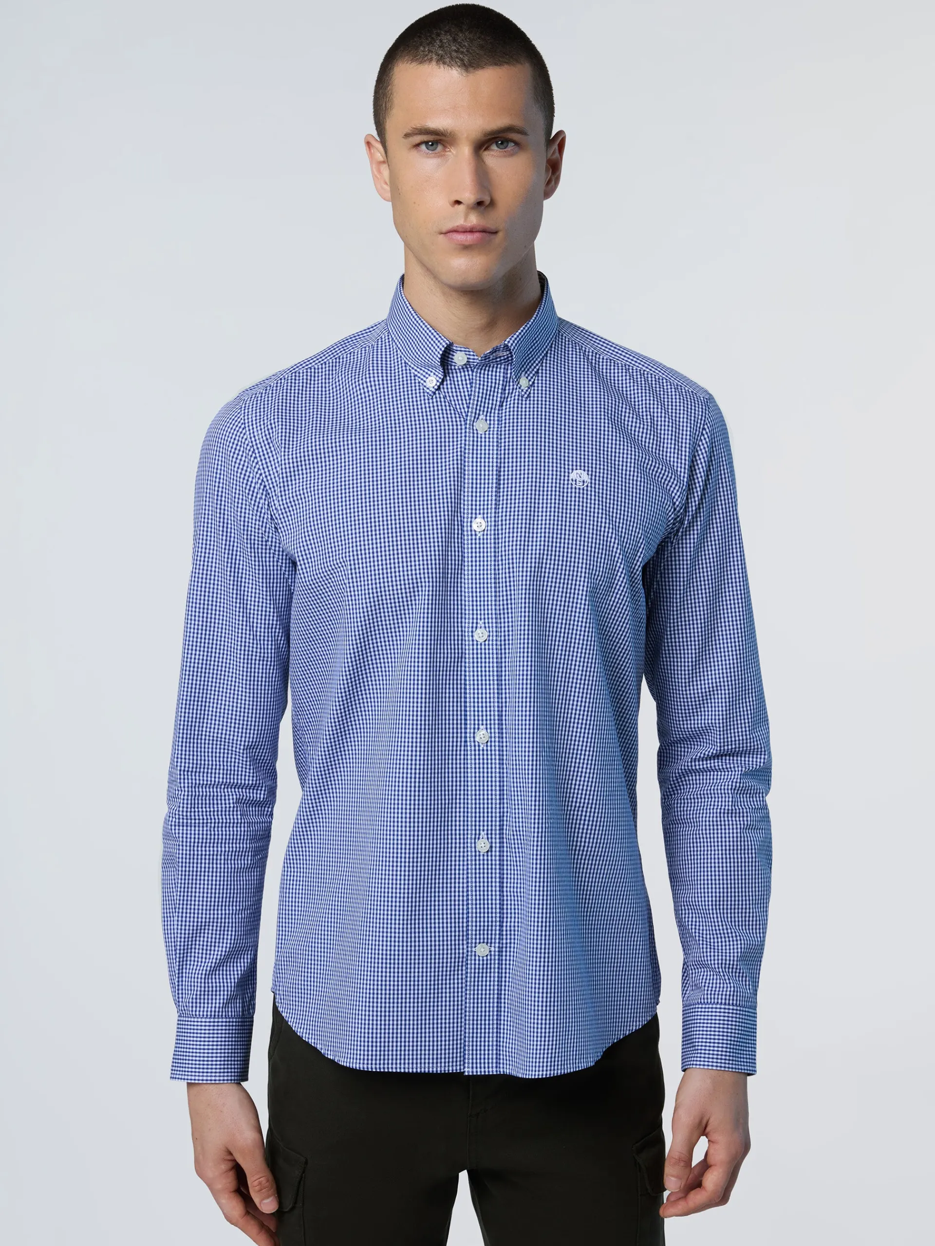 North Sails Camicia con motivo vichy*Uomo Camicie