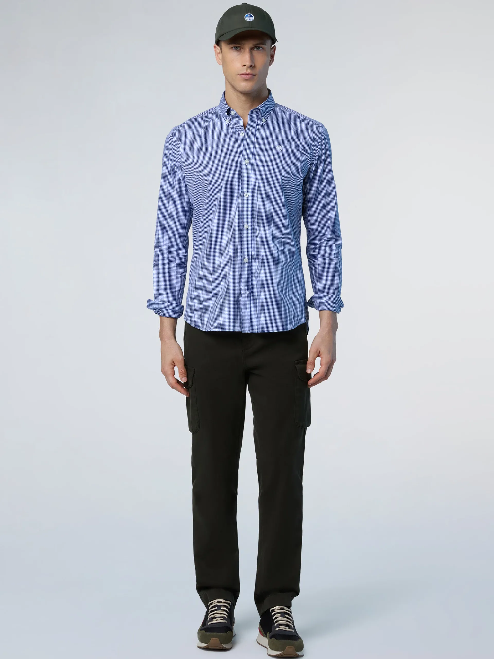 North Sails Camicia con motivo vichy*Uomo Camicie