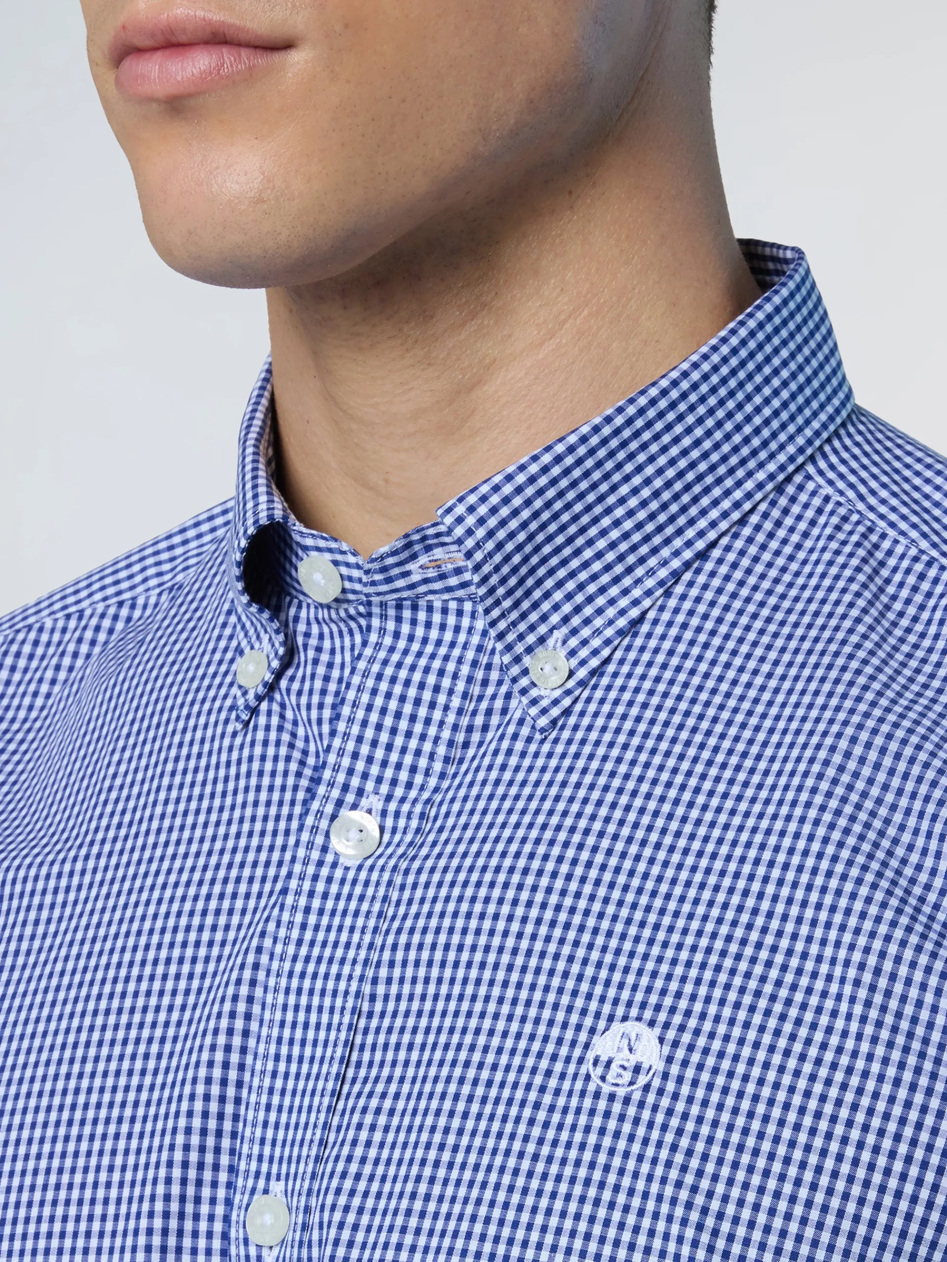 North Sails Camicia con motivo vichy*Uomo Camicie