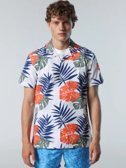 North Sails Camicia con stampa tropicale*Uomo Outlet|Camicie