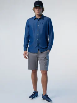 North Sails Camicia in chambray e TENCEL™*Uomo Outlet|Camicie