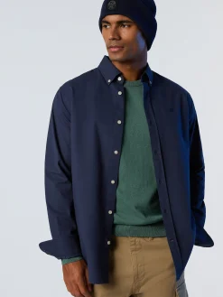 North Sails Camicia in cotone riciclato*Uomo Outlet|Camicie