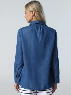 North Sails Camicia in denim tencel*Donna Outlet|Camicie