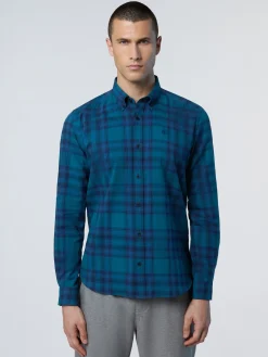 North Sails Camicia in flanella a quadri*Uomo Camicie