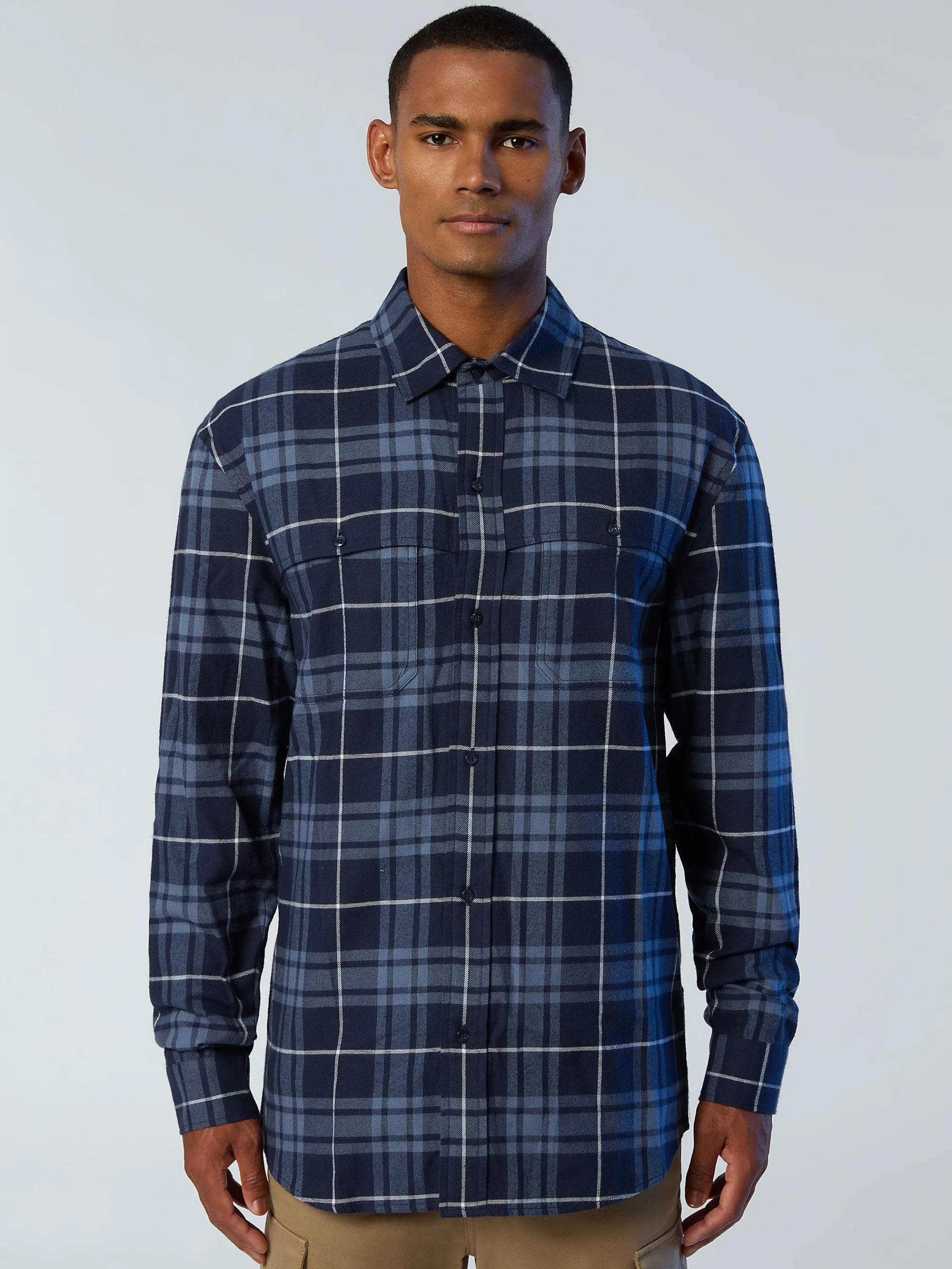 North Sails Camicia in flanella check*Uomo Outlet|Camicie