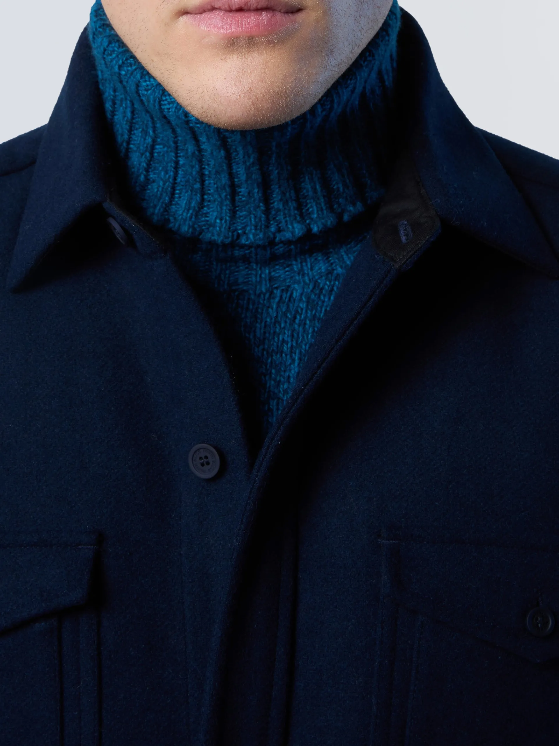 North Sails Camicia in flanella con patch*Uomo Camicie