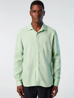 North Sails Camicia in lino*Uomo Outlet|Camicie