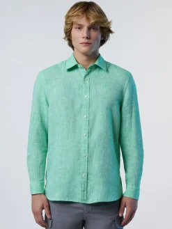 North Sails Camicia in lino*Uomo Outlet|Camicie
