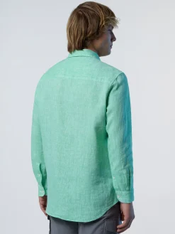 North Sails Camicia in lino*Uomo Outlet|Camicie