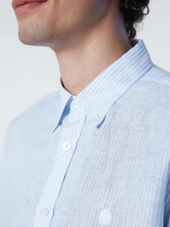 North Sails Camicia in lino a righe*Uomo Outlet|Camicie