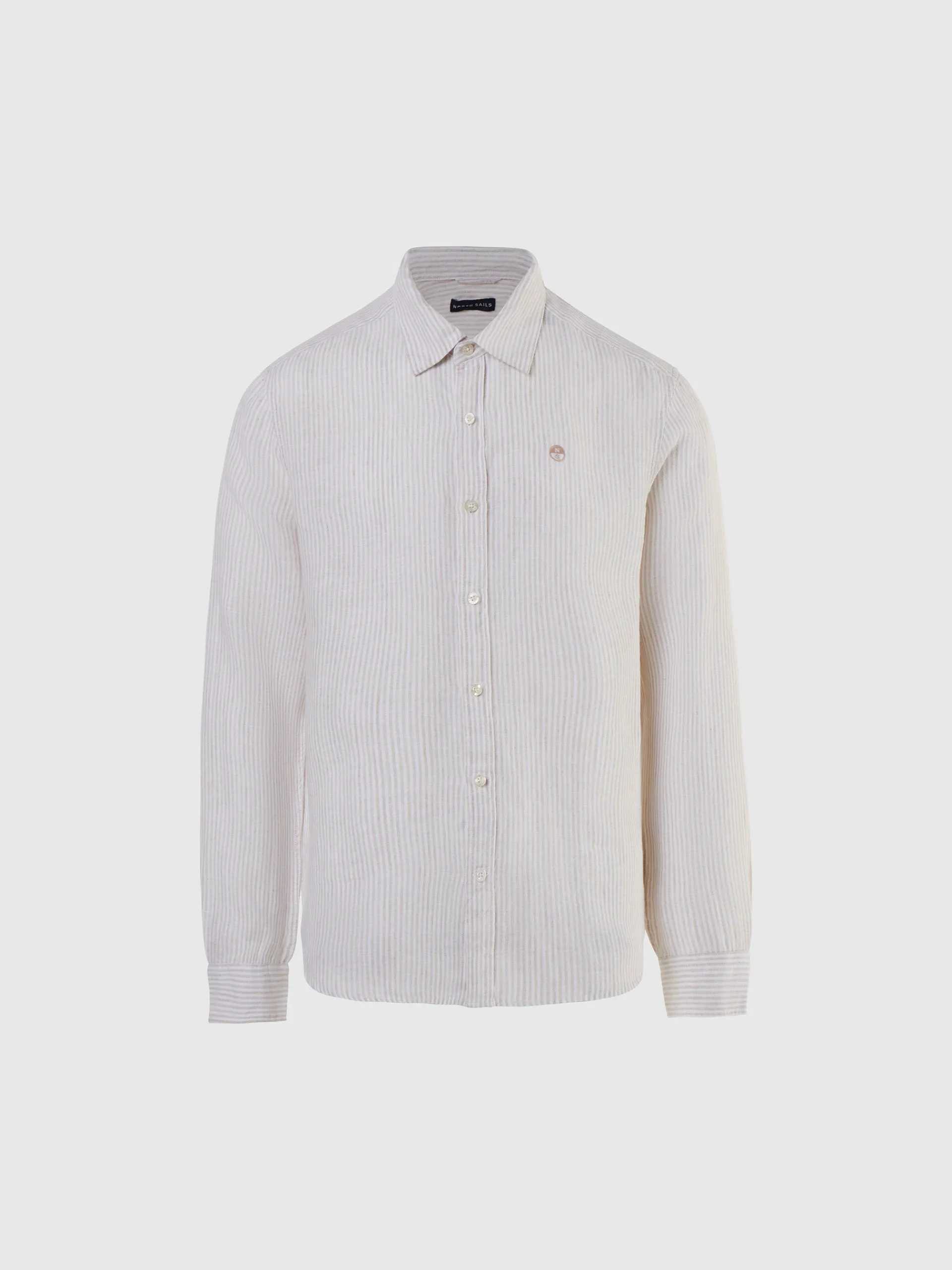 North Sails Camicia in lino a righe*Uomo Outlet|Camicie
