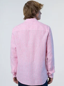 North Sails Camicia in lino a righe*Uomo Outlet|Camicie