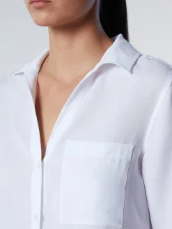 North Sails Camicia in lino e tencel*Donna Outlet|Camicie
