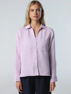 North Sails Camicia in lino e tencel*Donna Outlet|Camicie