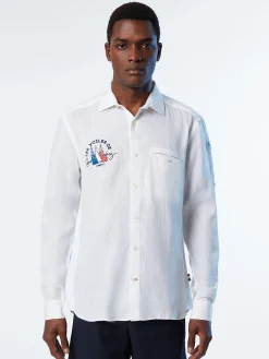 North Sails Camicia in lino Saint-Tropez*Uomo Outlet|Camicie