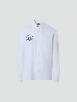 North Sails Camicia in lino Saint-Tropez*Uomo Outlet|Camicie